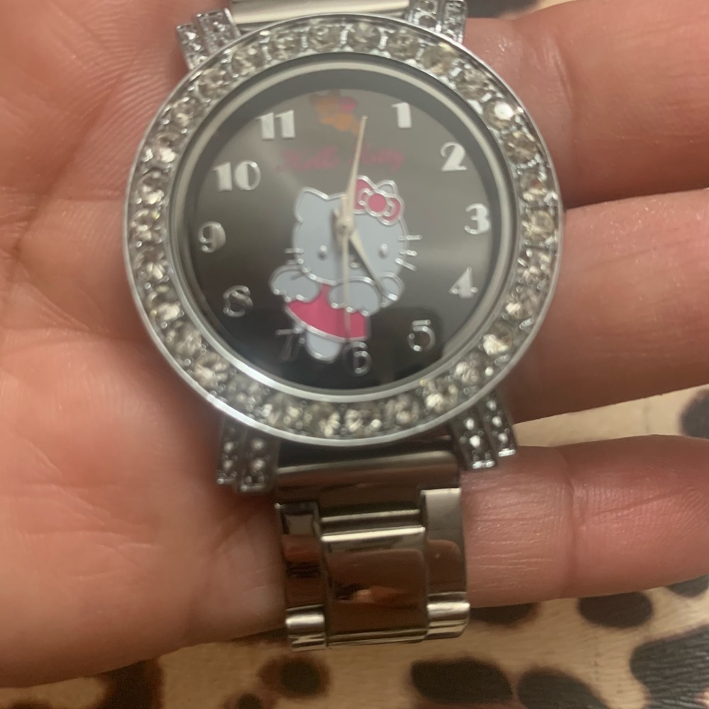 Hello kitty stainless steel watch